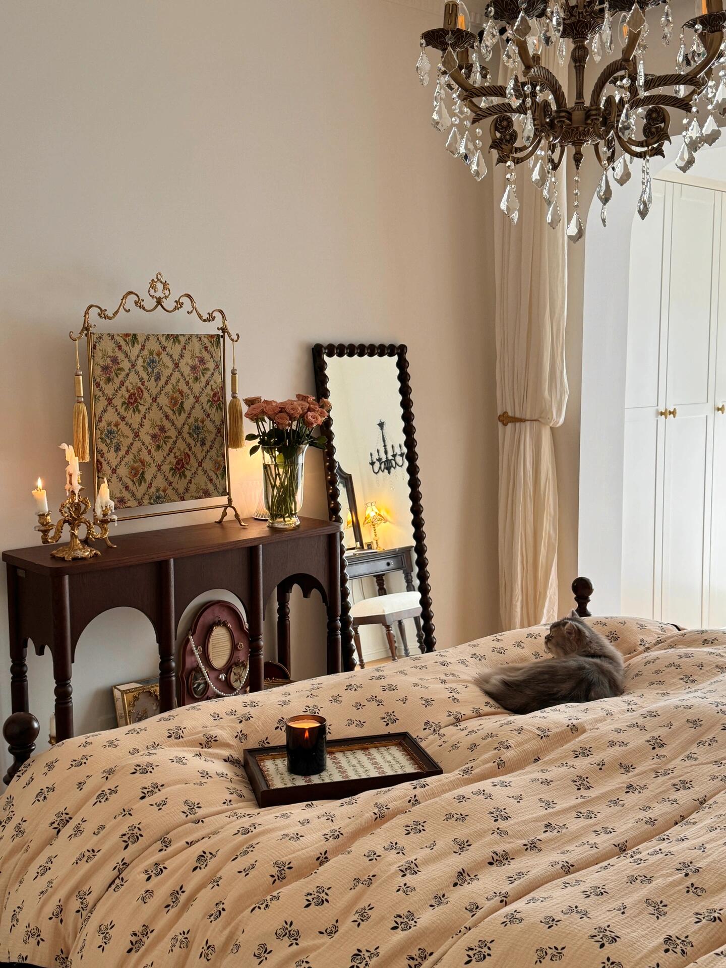 French Retro Bedding Set
