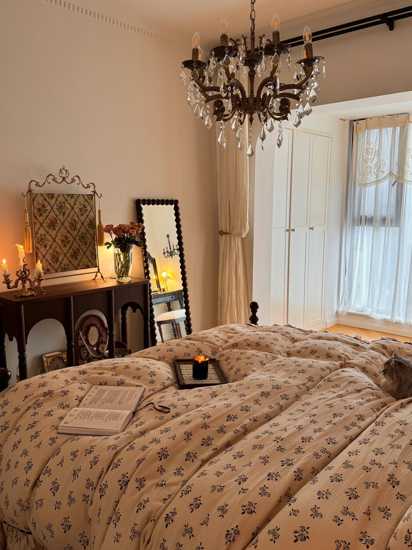 French Retro Bedding Set