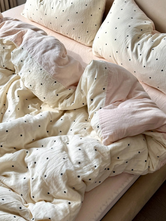 Polka Dot Duvet Cover Set