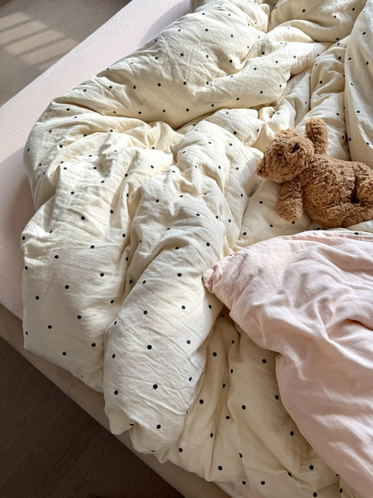 Polka Dot Duvet Cover Set