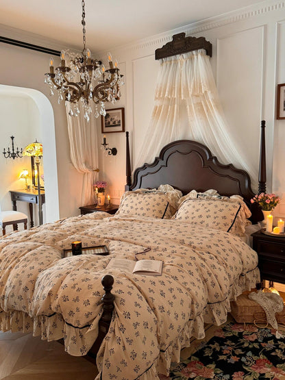 French Retro Bedding Set